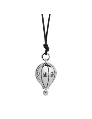 COLLANA SUONAMORE MONGOLFIERA ARGENTO CORDINO LE BEBE' SNM050 LE BEBE'