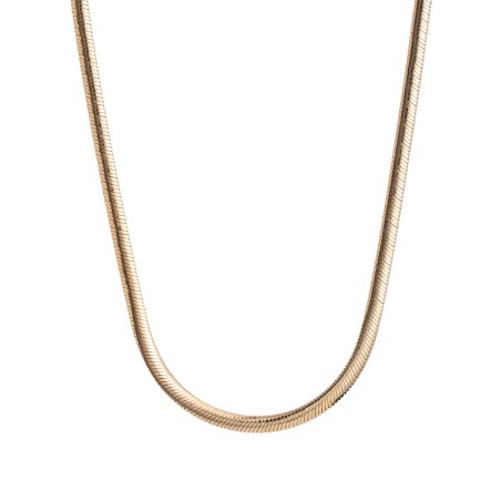 COLLANA CATENA PIATTA ZIGRINATA DONNA ALISIA GLENDA AL2943-ORO ALISIA