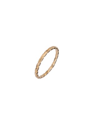 ANELLO CON SUPERFICIE LAVORATA M14 DONNA ALISIA BYRON AL3918-ORO-14 ALISIA