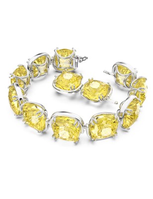 BRACCIALE HARMONIA CUSHION GIALLO DONNA SWAROVSKI 5616513 SWAROVSKI