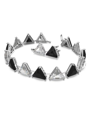 BRACCIALE ORTYX TAGLIO TRIANGOLO NERO DONNA SWAROVSKI 