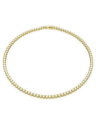 COLLANA TENNIS GIALLA PLACCATA COLOR ORO SWAROVSKI 5681799 SWAROVSKI