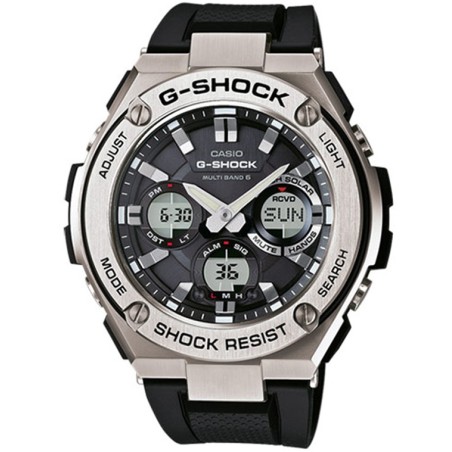 OROLOGIO G-STEEL RADIOCONTROLLATO UOMO CASIO G-SHOCK GST-W110-1AER CASIO