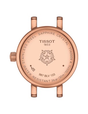 OROLOGIO PVD ORO ROSA DONNA TISSOT LOVELY ROUND T1400093311100 TISSOT