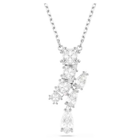 COLLANA MATRIX BIANCO PLACCATO RODIO DONNA SWAROVSKI  5700420 SWAROVSKI