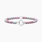 BRACCIALE AGATA ROSA STRIATA MAMANONMAMA DONNA KIDULT 