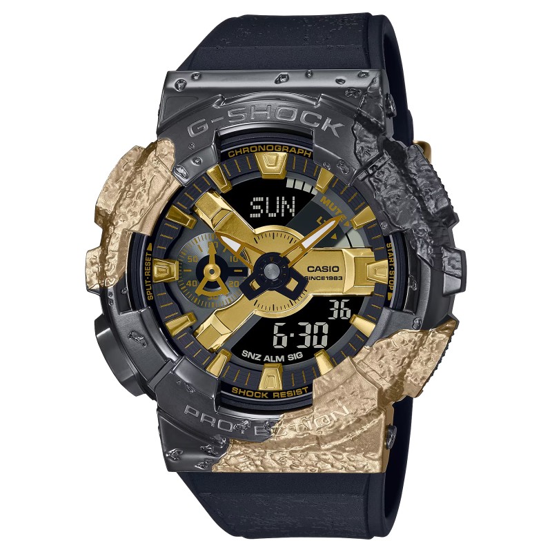 OROLOGIO ADVENTURE'S STONE NERO ORO UOMO CASIO G-SHOCK