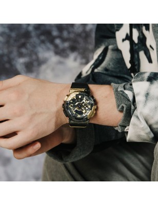 OROLOGIO ADVENTURE'S STONE NERO ORO UOMO CASIO G-SHOCK GM-114GEM-1A9ER CASIO