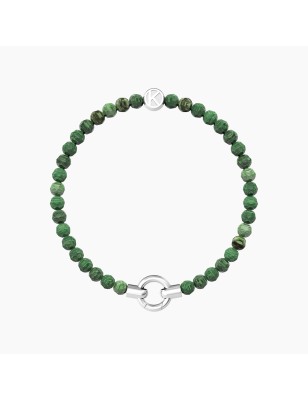 BRACCIALE AGATA VERDE STRIATA MAMANONMAMA DONNA KIDULT 