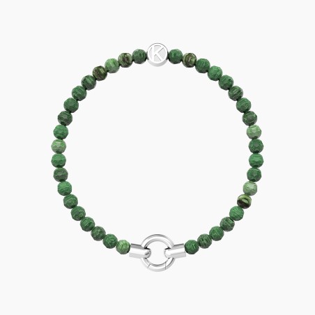 BRACCIALE AGATA VERDE STRIATA MAMANONMAMA DONNA KIDULT 