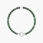 BRACCIALE AGATA VERDE STRIATA MAMANONMAMA DONNA KIDULT 