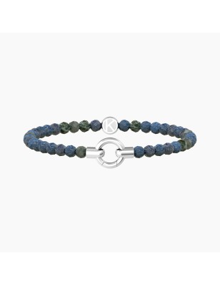 BRACCIALE AGATA AZZURRA STRIATA MAMANONMAMA DONNA KIDULT  732204 KIDULT