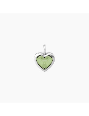 CIONDOLO CUORE VERDE ENERGIA VITA DONNA KIDULT  741094 KIDULT