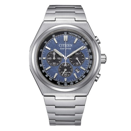 OROLOGIO ECO DRIVE BLU UOMO CITIZEN SUPER TITANIUM CA4610-85L CITIZEN