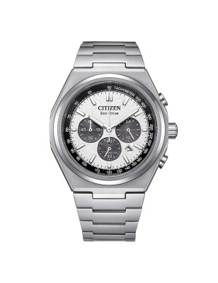 OROLOGIO ECO-DRIVE BIANCO UOMO CITIZEN SUPER TITANIUM CA4610-85A CITIZEN