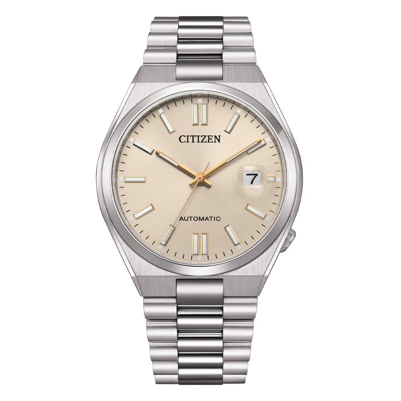 OROLOGIO TSUYOSA BEIGE UOMO CITIZEN MECCANICO