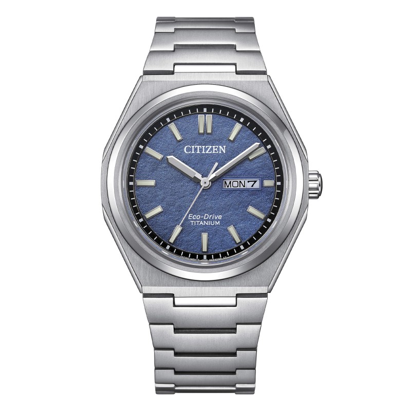 OROLOGIO ECO-DRIVE BLU UOMO CITIZEN SUPER TITANIUM