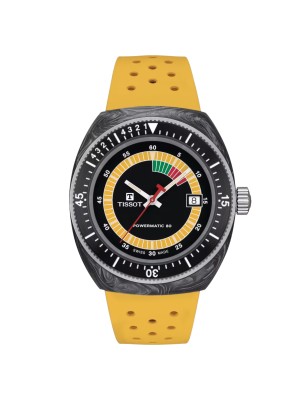 OROLOGIO SIDERAL S GIALLO UOMO TISSOT POWERMATIC 80 T1454079705700 TISSOT