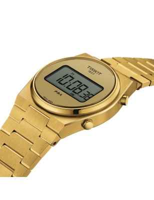 OROLOGIO DIGITAL 35MM PVD ORO UOMO-DONNA TISSOT PRX T1372633302000 TISSOT