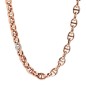 COLLANA MAGLIA MARINA CON ZIRCONI BRONZALLURE