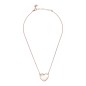 COLLANA PENDENTE CUORE MADREPERLA BRONZALLURE