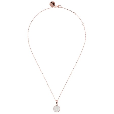 COLLANA ROSARIO CON PENDENTE DISCO DONNA BRONZALLURE 