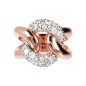 ANELLO A FASCIA CON ZIRCONI MIS.12 DONNA BRONZALLURE 