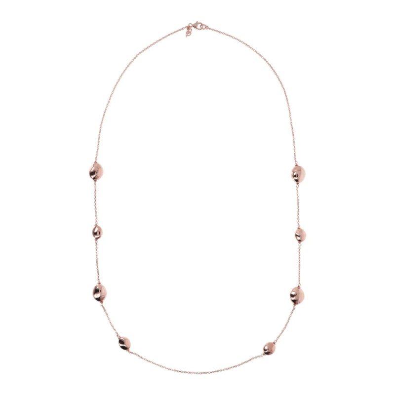 COLLANA LUNGA CON PEPITE LUCIDE DONNA BRONZALLURE 