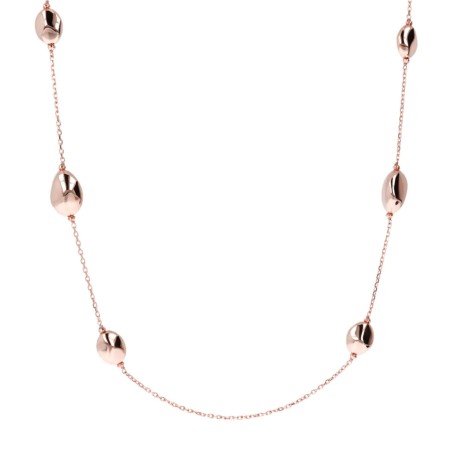 COLLANA LUNGA CON PEPITE LUCIDE DONNA BRONZALLURE 