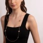 COLLANA LUNGA CON PEPITE LUCIDE DONNA BRONZALLURE 