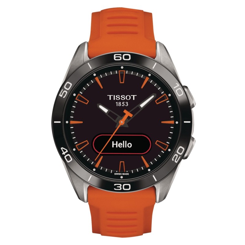 OROLOGIO T-TOUCH CONNECT SPORT ARANCIONE UOMO TISSOT 