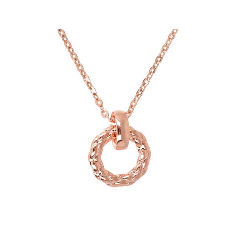 COLLANA CON PENDENTE MATELASSE' DONNA BRONZALLURE 