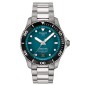 OROLOGIO POWERMATIC 80 30 BAR TURCHESE UOMO TISSOT SEASTAR