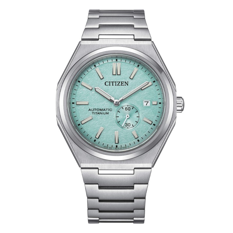 OROLOGIO MECCANICO TURCHESE UOMO CITIZEN SUPER TITANIUM