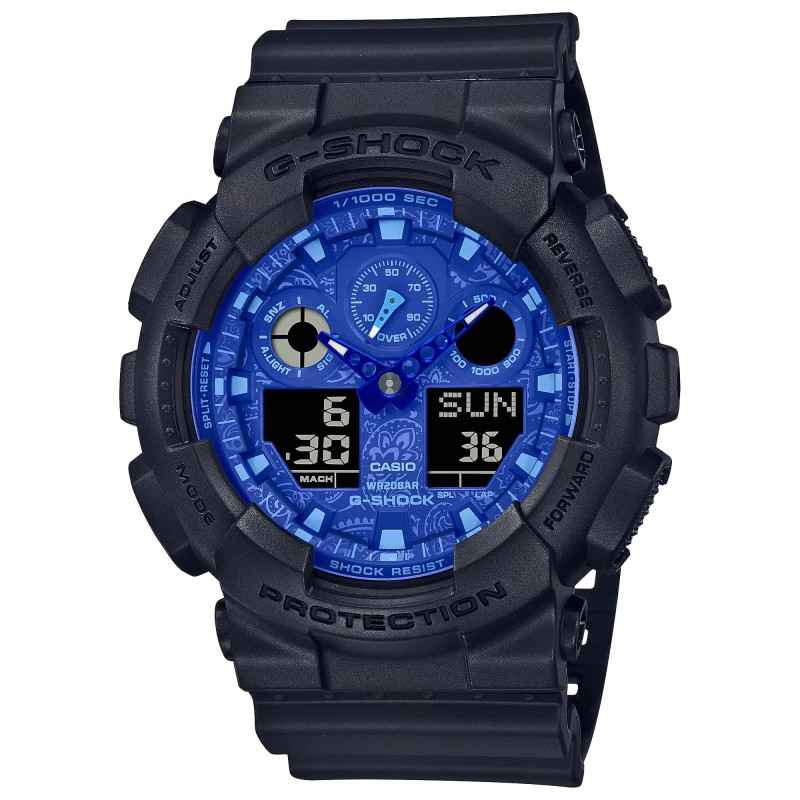 OROLOGIO RESISTENTE PAISLEY BLUE UOMO CASIO G-SHOCK