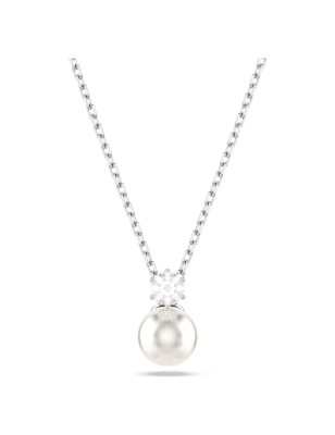 COLLANA MATRIX CRYSTAL PEARL RODIO DONNA SWAROVSKI