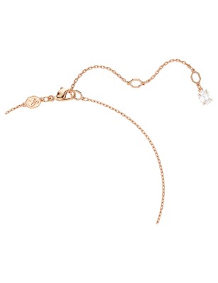 COLLANA HYPERBOLA TAGLIO MISTO TWIST ORO ROSA SWAROVSKI 5689788 SWAROVSKI