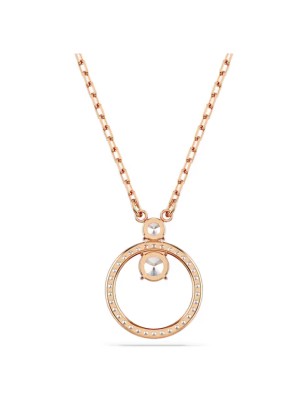 COLLANA PENDENTE CONSTELLA TAGLIO ROUND ORO ROSA SWAROVSKI  5692266 SWAROVSKI