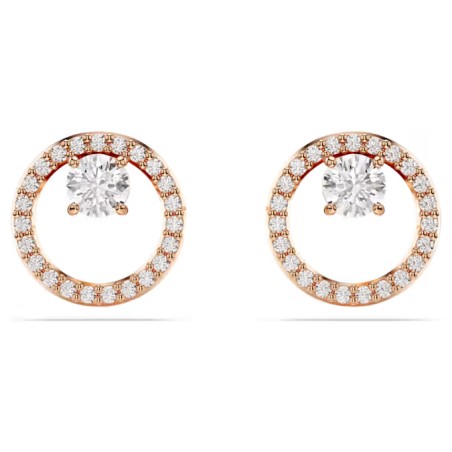 ORECCHINI LOBO CONSTELLA TAGLIO ROUND ORO ROSA SWAROVSKI 5692263 SWAROVSKI