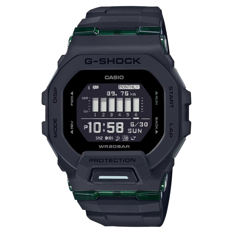 OROLOGIO G-SQUAD NERO BLUETOOTH UOMO CASIO G-SHOCK