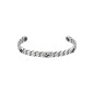 BRACCIALE IN ARGENTO MOTIVO GG 18 DONNA GUCCI INTERLOCKING G