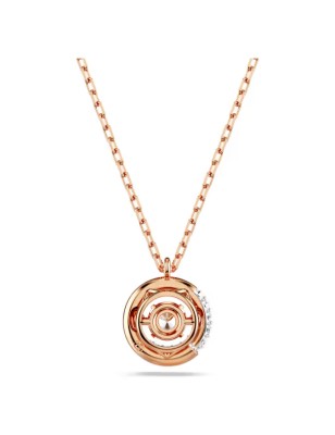 COLLANA PENDENTE DEXTERA TAGLIO ROUND ORO ROSA SWAROVSKI  5692257 SWAROVSKI