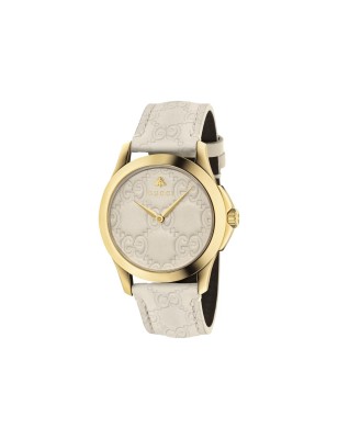 OROLOGIO 38MM PELLE SIGNATURE DONNA GUCCI G-TIMELESS