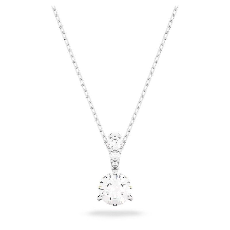 COLLANA STILLA BIANCO DONNA SWAROVSKI SOLITAIRE