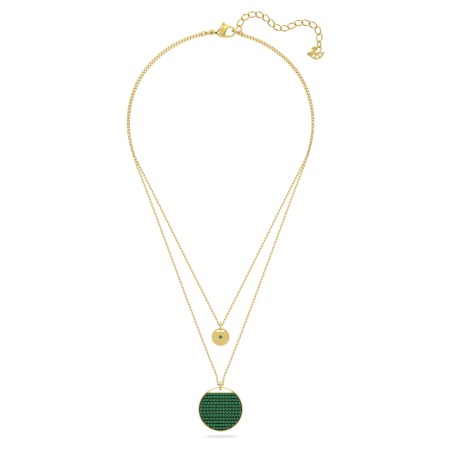 COLLANA PENDENTE STRATIFICATO GINGER VERDE DONNA SWAROVSKI  5642947 SWAROVSKI