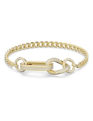 BRACCIALE DEXTERA PAVE COLOR ORO S DONNA SWAROVSKI 