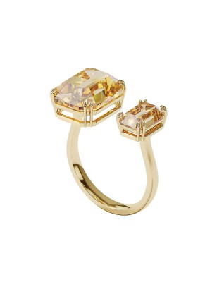 ANELLO MILLENNIA GIALLO DORATO M55 DONNA SWAROVSKI COLLECTION I