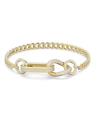 BRACCIALE DEXTERA PAVE COLOR ORO M DONNA SWAROVSKI 