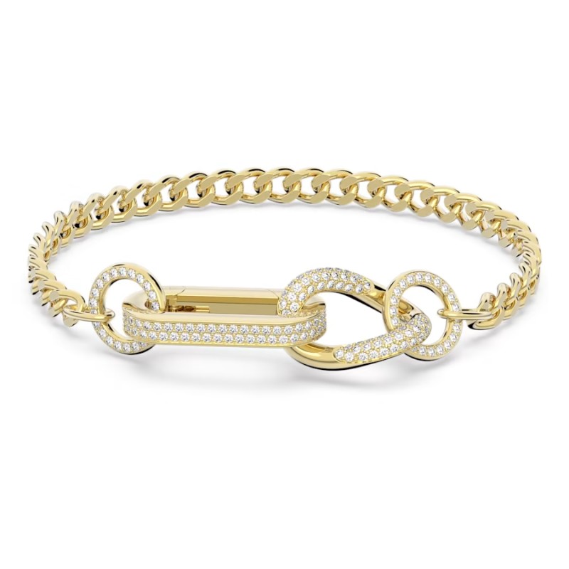 BRACCIALE DEXTERA PAVE COLOR ORO M DONNA SWAROVSKI 