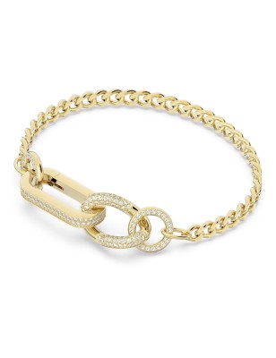 BRACCIALE DEXTERA PAVE COLOR ORO M DONNA SWAROVSKI 